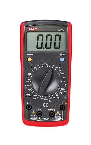 UNI-T UT39C Universal Digitalmultimeter AC/DC Messgerät (Messung von Spannug und Strom Widerstand)