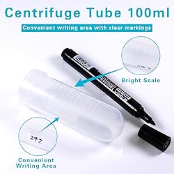BIPEE Centrifuge Tubes100 ml Higher Quality Conical