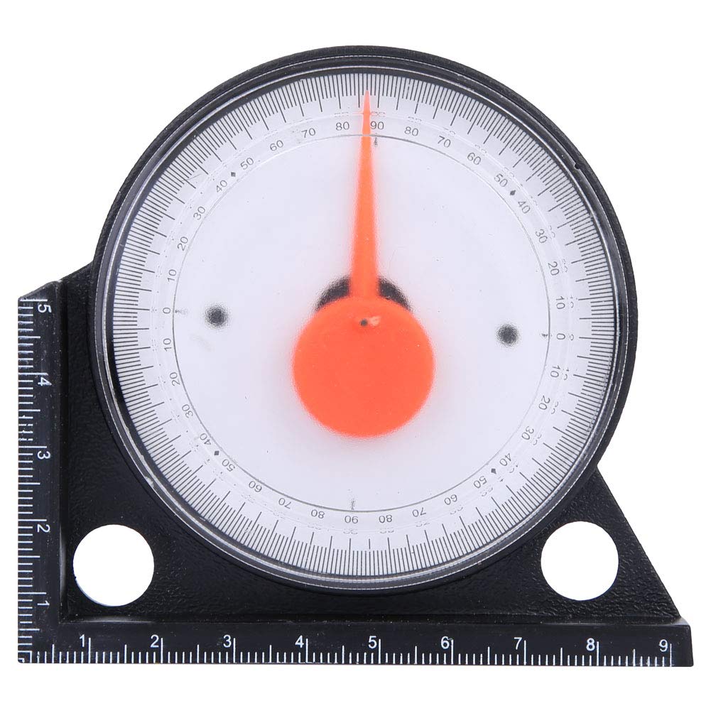 Slope Level Meter Mini Inclinometer Measurement Tool Protractor Tilt Level Meter Angle Finder Clinometer Slope Angle Meter With Magnetic Base For Construction Pipe Stair Measurement