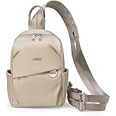 kakarin choyx Casual Mini Nylon Backpack Lightweight Resistant Dual Use Adjustable Shoulder Straps Travel Bag For Women