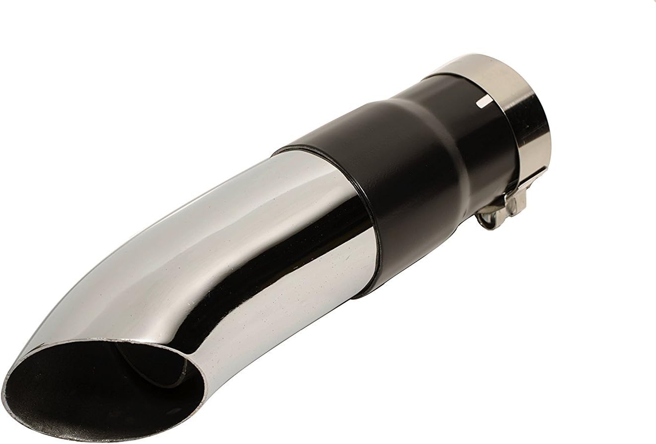 Radiant Cycles Shorty GP Exhaust Motorcycle Slipon Short Muffler Pipe for 2016-2018 Suzuki GSXS1000 Chrome