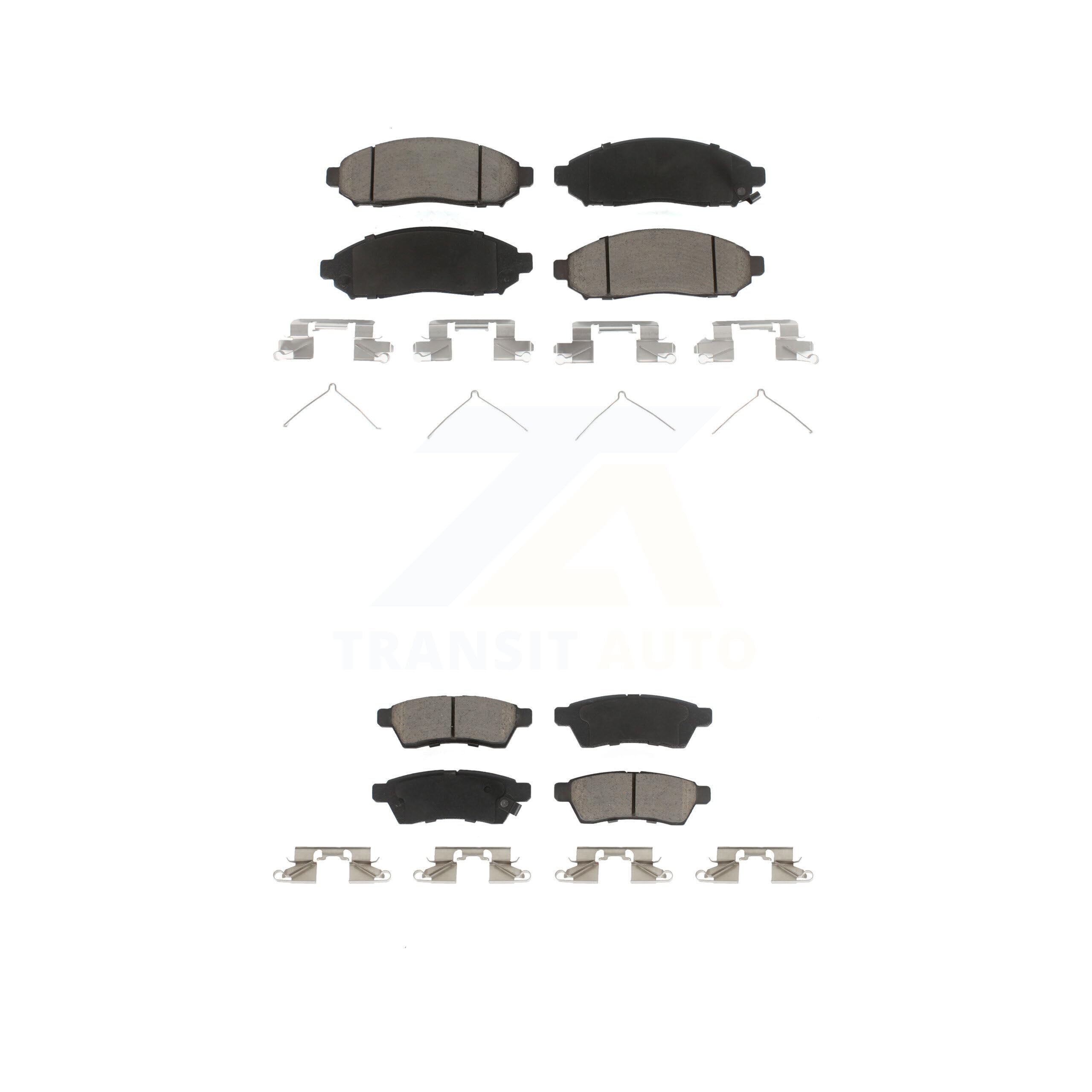 CMX Front Rear Ceramic Brake Pads Kit Replacement
