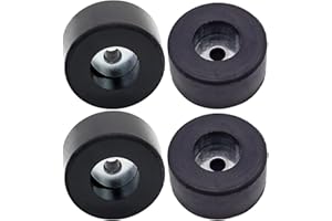 ZLIANGQ 192310GS Air Compressor Rubber Feet Foot Mount Replacement for Coleman Powermate Sanborn 094-0026, E106661, D091007,Many Compressors, Generators, Pressure Washers (4-Pack)