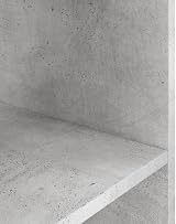 vidaXL Engineered Wood Aquarium Stand 120x40x60 cm Grey Storage view 4