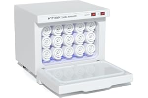 HYTOBP Hot Towel Warmer, 8.5L Towel Warmers Spa, Small Towel Warmer Professional Mini Towel Warmer Cabinet for Facial, Towel Warmer Esthetician Towel Heater for Beauty&Salon(8.5L-White)