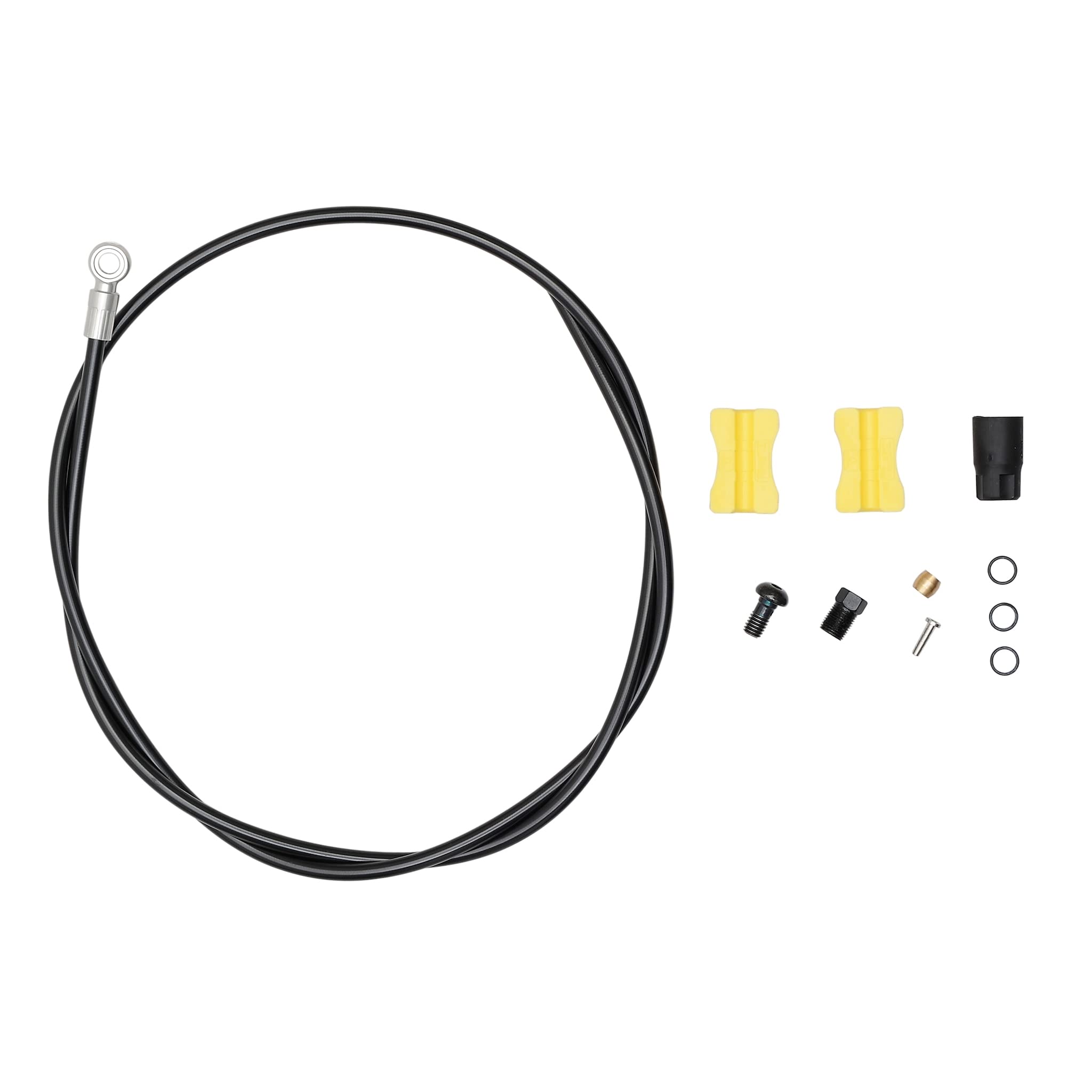 SHIMANO SM-BH90 Hose for Zee M640 - Black, Rear