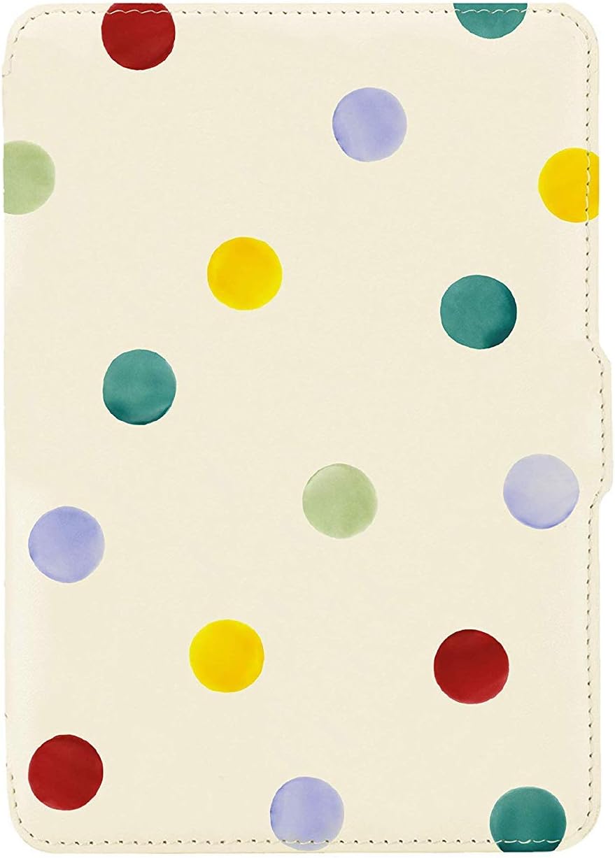Polka Dot Emma Bridgewater Kindle Case By Vq Premium Pu Leather Printed Case For Kindle Models Released Before 18 Ebook Readers Accessories Electronics Photo Chefhouseresort Com Np