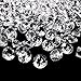 OUTUXED 160pcs 30mm Clear Acrylic Diamonds Table Confetti Crystal Plastic Acrylics Gemstones for Table Scattering Wedding Bridal Shower Party Decorations Vase Fillers