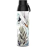 Tervis Venture Water Bottle Kelly Ventura - Protea Made in USA Double Walled Insulated Tumbler Travel Cup Keeps Drinks Cold & Hot, 26oz, Stainless Steel