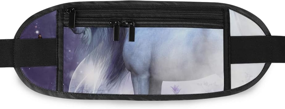 Amazon ウエストポーチ メンズ レディース 人気 光る ユニコーン 精霊 安い 旅行 アウトドア ランニング ポーチ おしゃれ かわいい 流行り Haydna ランニングポーチ