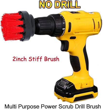 Amazon.de: oxoxo Power Schrubben Bürste Bohraufsatz für Reinigung