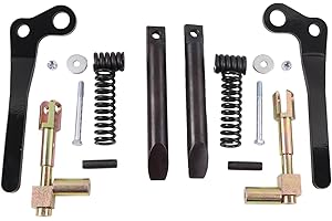ZTUOAUMA Bob-Tach Left and Right Hand Control Lever Kit 6724775 6724776 Compatible with Bobcat 751 753 763 773 863 873 S100 S