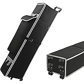 NVAAV 10 x 10 x 48in Canopy Roller Bag for Pop Up Canopy Tent with Sturdy Handles and Pocket, Wheeled Storage Bag for 10 x 10 Canopy Tent, Tent Bag Replacement Part, 800D Waterproof Oxford Fabric