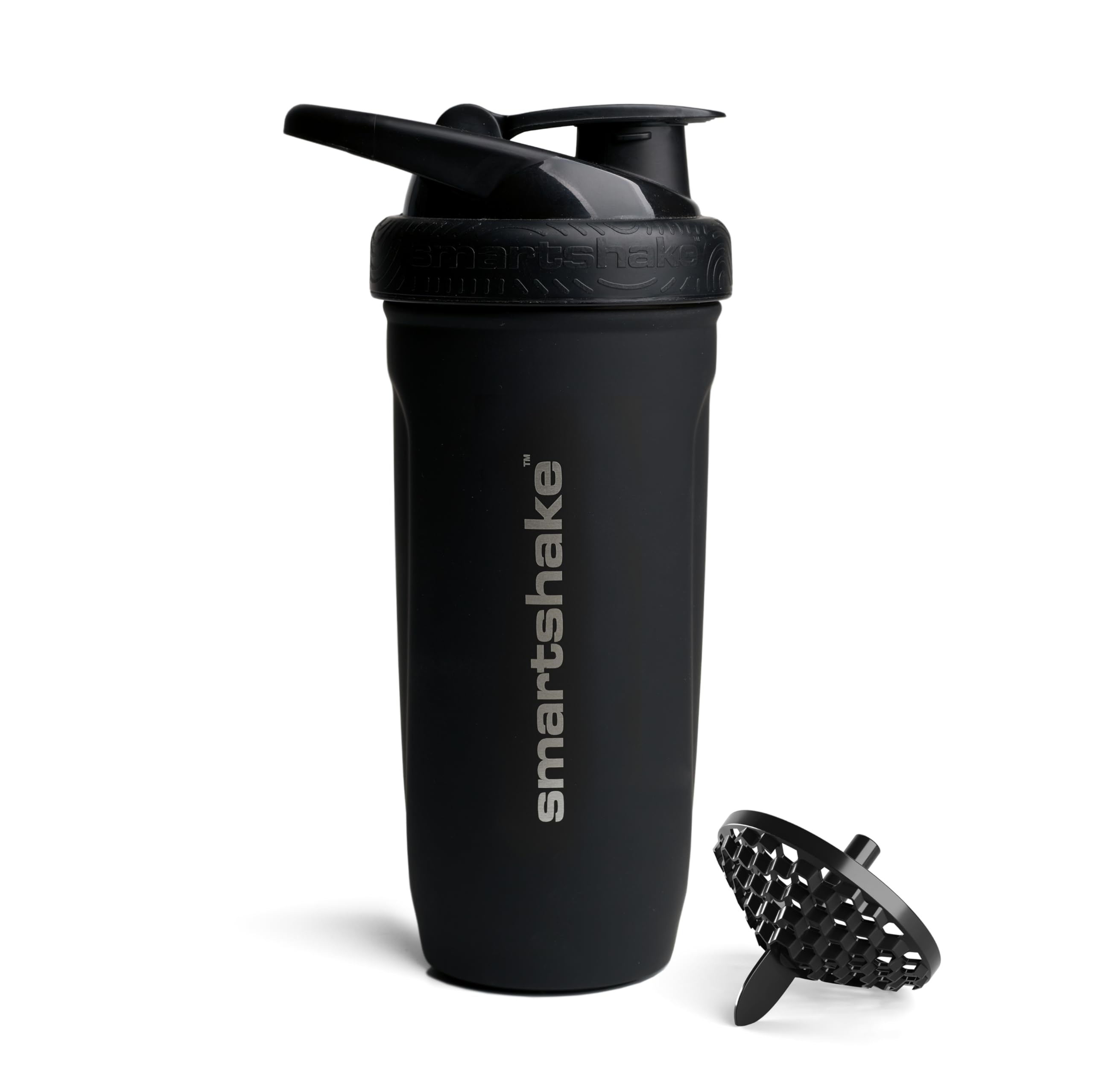 Smartshake Reforce Stainless Steel, 900 ml, Black