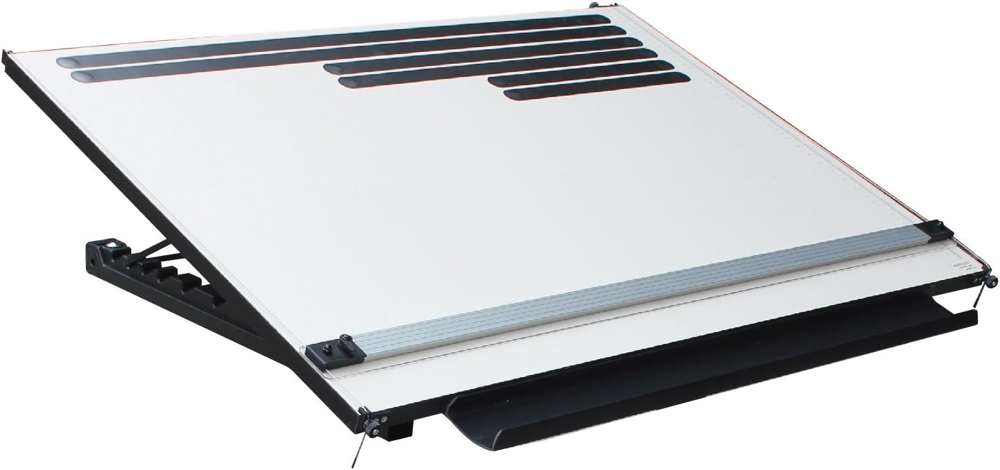 PARAEDGE 153PR A1 WIDE Straightedge Portable Desktop Adjustable Angle Drafting Board
