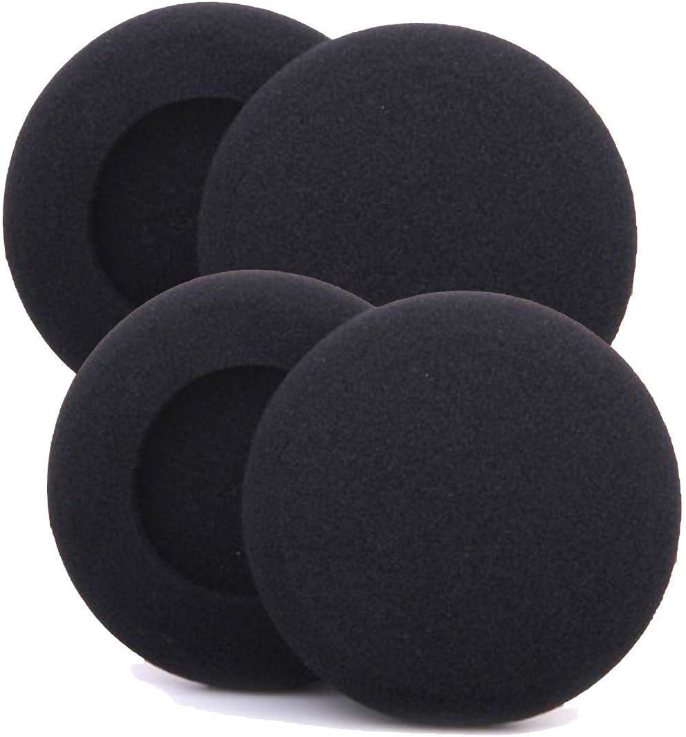 Earpads, ear pads, ear cushion Replacement for headset, Compatible with(4pairs (8pieces)Sennheiser PX100, PMX100, PMX 60, PX100ii, PC131, PX80 Sony MDR-410, MDR-110LP,MDR-101, AKG-K412P, AKG-K24P Audio-Technica Sporta Pro (SP),koss-KSC35, koss-KSC75 Panasonic / Philips etc. Diameter 50mm under T10
