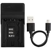Norifon CGA-S002 USB Charger for Panasonic Lumix DMC-FZ15, DMC-FZ18 | Compaitible with Panasonic Lumix DMC-FZ2, DMC-FZ20, DMC-FZ28, DMC-FZ3, DMC-FZ30, DMC-FZ35, DMC-FZ38, DMC-FZ4 Camera