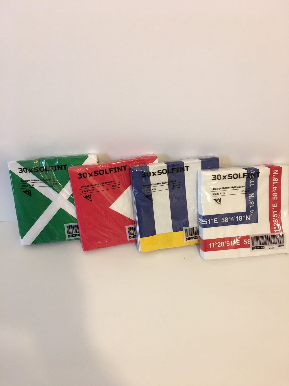 IKEA's SOLFINT Paper Napkins – 120 Pack