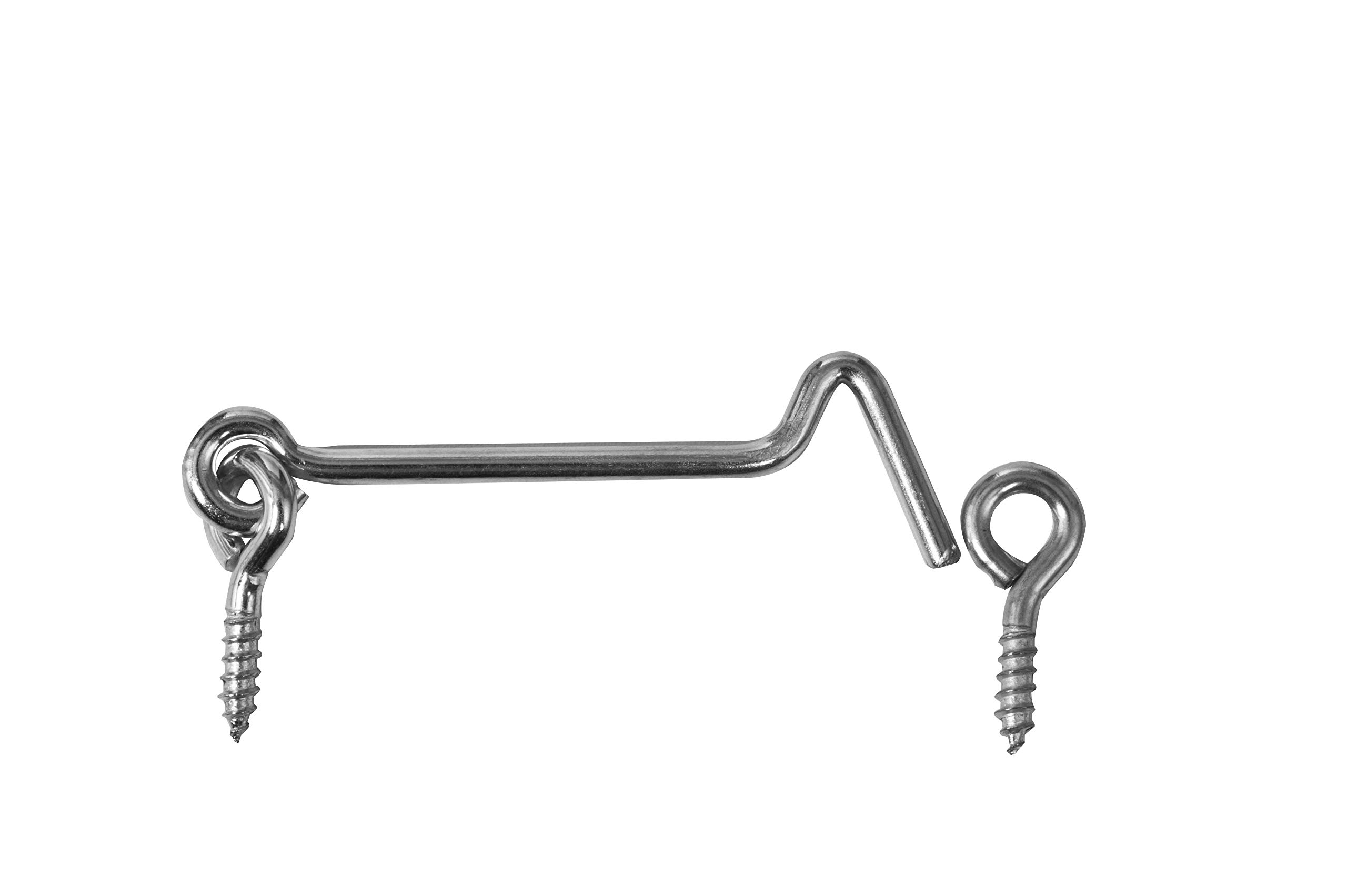 Contrevent Hook 300mm Cream. Zinc-Plated