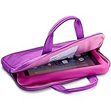 NuPro Zipper Sleeve for Fire Kids Edition Tablets, Purple/Pink