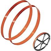 for Delta Rockwell Craftsman 14" Band Saw Tire, 2 pcs Polyurethane Band Saw Tires 905145 3AD92501 (14 inch x 1 inch x 1/8 inc