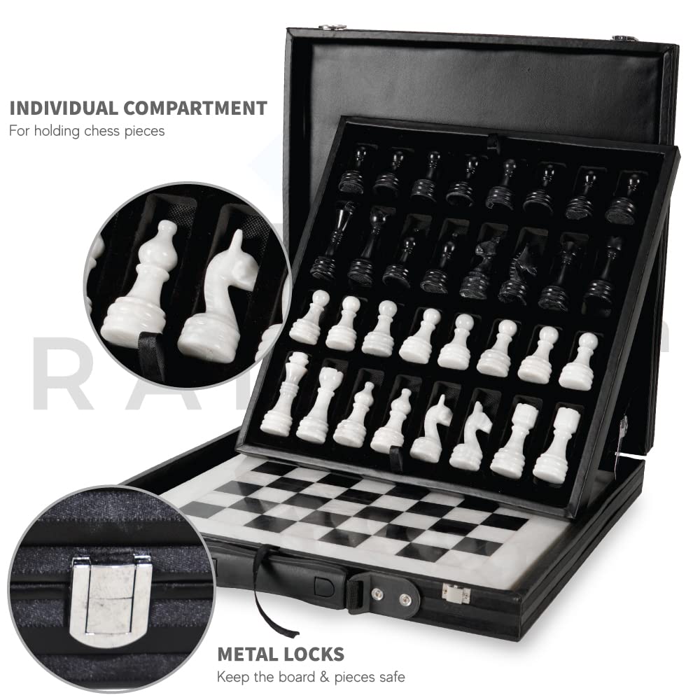 Radicaln Marble Chess Set 15