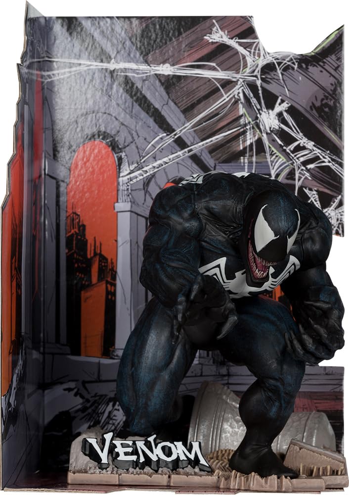 Marvel Comics Venom (Todd McFarlane/The Amazing Spider-Man Vol. 1#316) #007 1:10 Scale Scene Figure