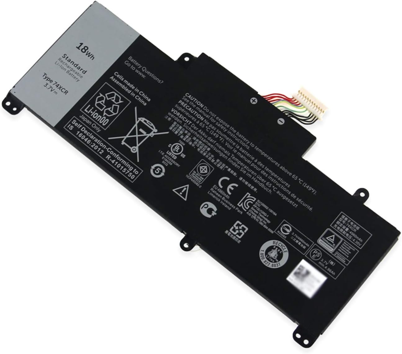 ASKC MB04XL Laptop Battery for HP Envy X360 15-AQ000 M6-AQ000 m6-aq103dx m6-aq105dx m6-aq005dx m6-aq003dx m6-aq103dx 15-aq173cl 15-aq273cl 15-aq165nr 15-aq267cl 15-aq293ms 15.4V 55.67Wh - Image 5