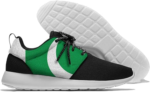 Amazon Com Waning Moon Pakistan Flag Men S Leisure Sport Shoes 3d
