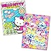 Lisa Frank and Hello Kitty Paint with Water Books, 16 Tear Out Pages (2 Books), covers(vary)