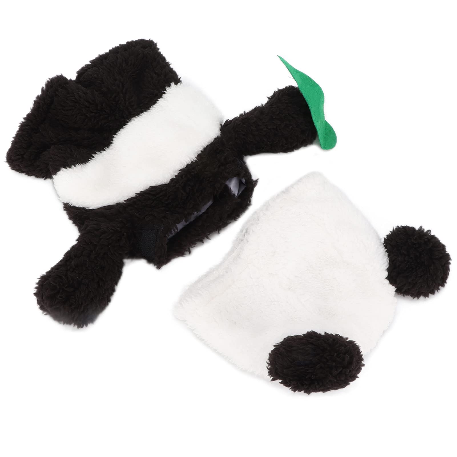 Hozee Panda Puppy Dog Pet Costume, Dog Panda Costume for Small and Medium Dogs Role Playing and Daily Use, Soft Exquisite Design Pet with Cap Clothes Suitable for Christmas/Halloween/Parties(XL)