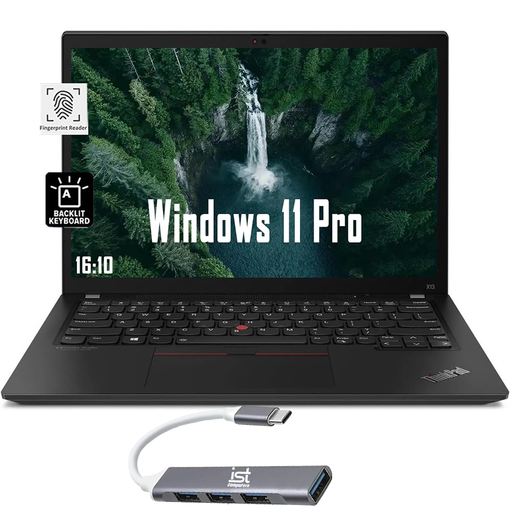 Lenovo ThinkPad X13 Business Laptop (13.3