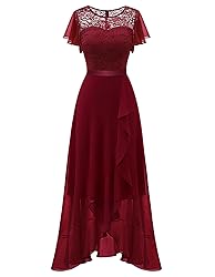 BeryLove Homecoming Dresses for Teens Wedding Guest