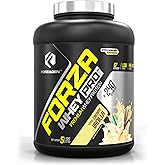 Forzagen Whey PRO Low Carb Protein Powder | 24g of Protein per Serving, No Added Sugar, Gluten Free, Premium Whey for Shakes & Mixes for Men & Women, BCAA | Vanilla, 5 lbs. (67 Servings)