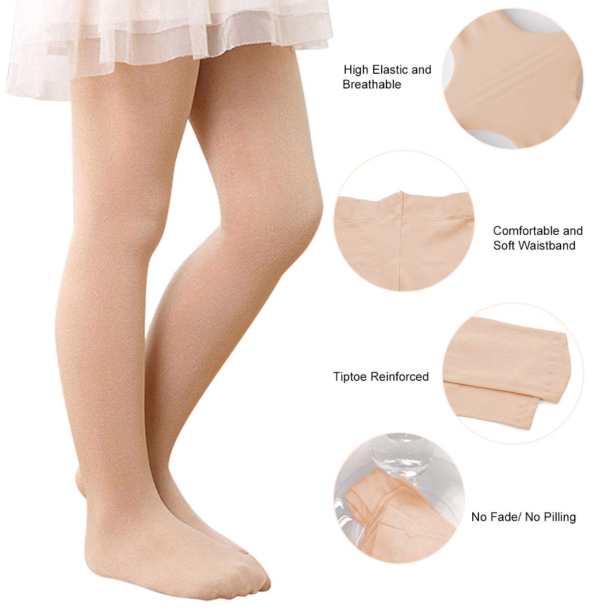 types of dance tights
