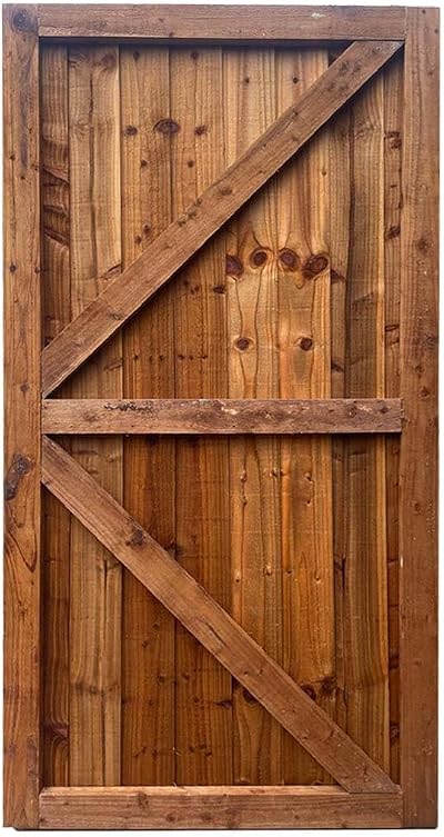 Beds Planet Garden Gate Pedestrian Wooden Gate Pressure Treated 180cm High