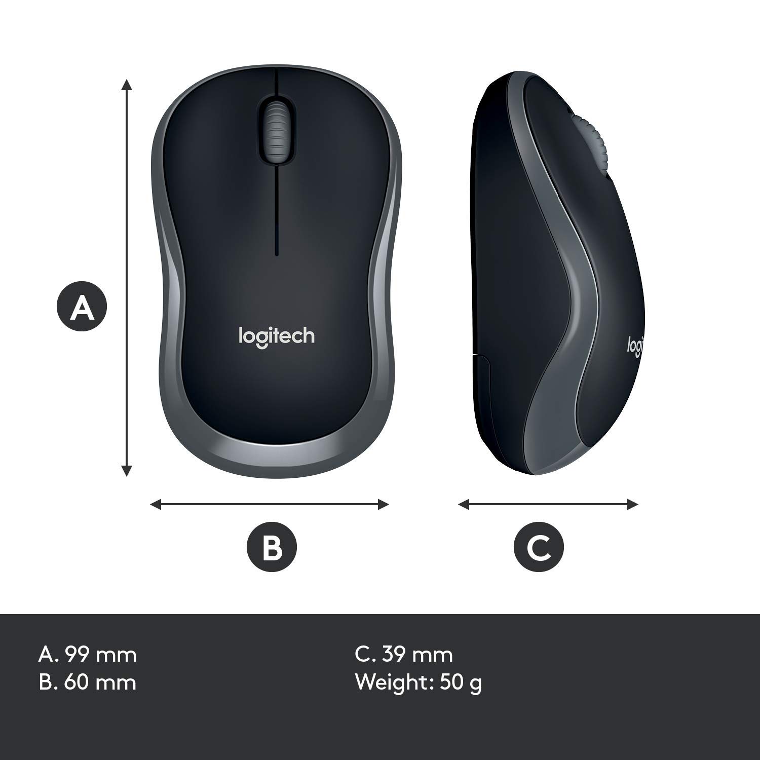 Logitech MK270 Wireless Keyboard and Mouse Combo — Keyboard and Mouse