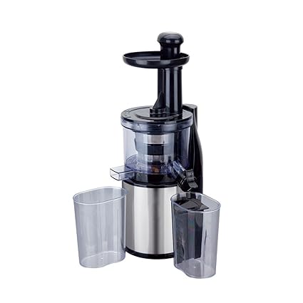Wonderchef Compact 63152281 200-Watt Cold Press Slow Juicer (Steel/Transparent)