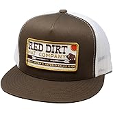 Red Dirt Hat Company Buffalo Patch Adjustable Snapback Hat