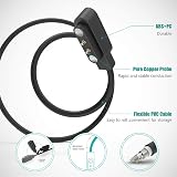 TUSITA Magnetic USB Charger Cable for YAMAY SW022 AGPTEK LW11 Haylou Solar LS05 view 4