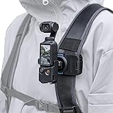 SUREWO Magnetic Quick Release Osmo Pocket 3 Backpack Clip Mount,360&deg; Rotation Quick Clip Mount Compatible with DJI Osmo Pocket 3