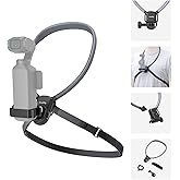 SmallRig Magnetic Neck Mount with Chest Strap for Action Camera Hands-Free POV Vlogging for DJI Osmo Pocket 3/OSMO 360/Action