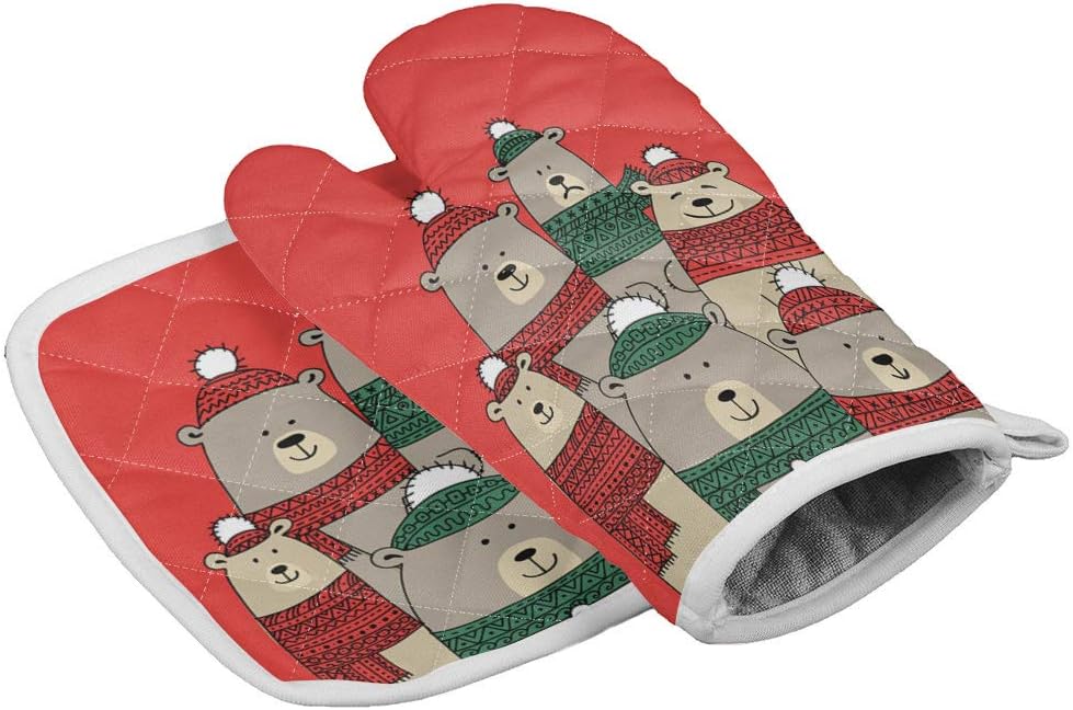 Download Amazon.com: Chic D Kitchen Oven Mitts Gloves and Pot ...