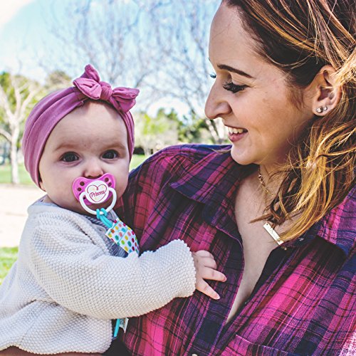 Ulubulu Princess and True Love Designs/Girl Pacifier Clip Combo/Nasal