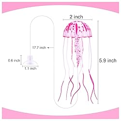 WishLotus 2 PCS Jellyfish, Simulation Jellyfish
