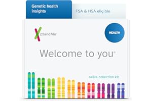 23andMe Health-only Service - DNA Test with Personal Genetic Reports - Health Predispositions, Carrier Status & Wellness Reports (Before You Buy See Important Test Info Below)