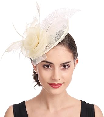 headband hats wedding