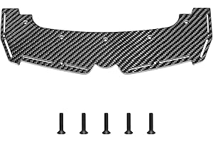 LRFHL Carbon Fiber Front Splitter Lower Bumper Guard RC Upgrade Parts for ARRMA F1 V2 Limitless 1/7 RC Car