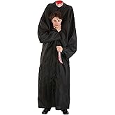 Fun Costumes Headless Man Costume for Adults - Scary Halloween Character Cosplay Outfit with Harness & Attached Neck, Standard, Black
