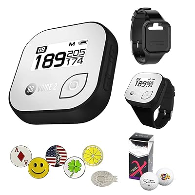 Golf Buddy Voice Golf GPSRangefinder Bundle with Kuwait Ubuy